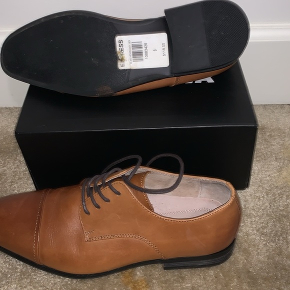 Brown leather loafers - Picture 3 of 5